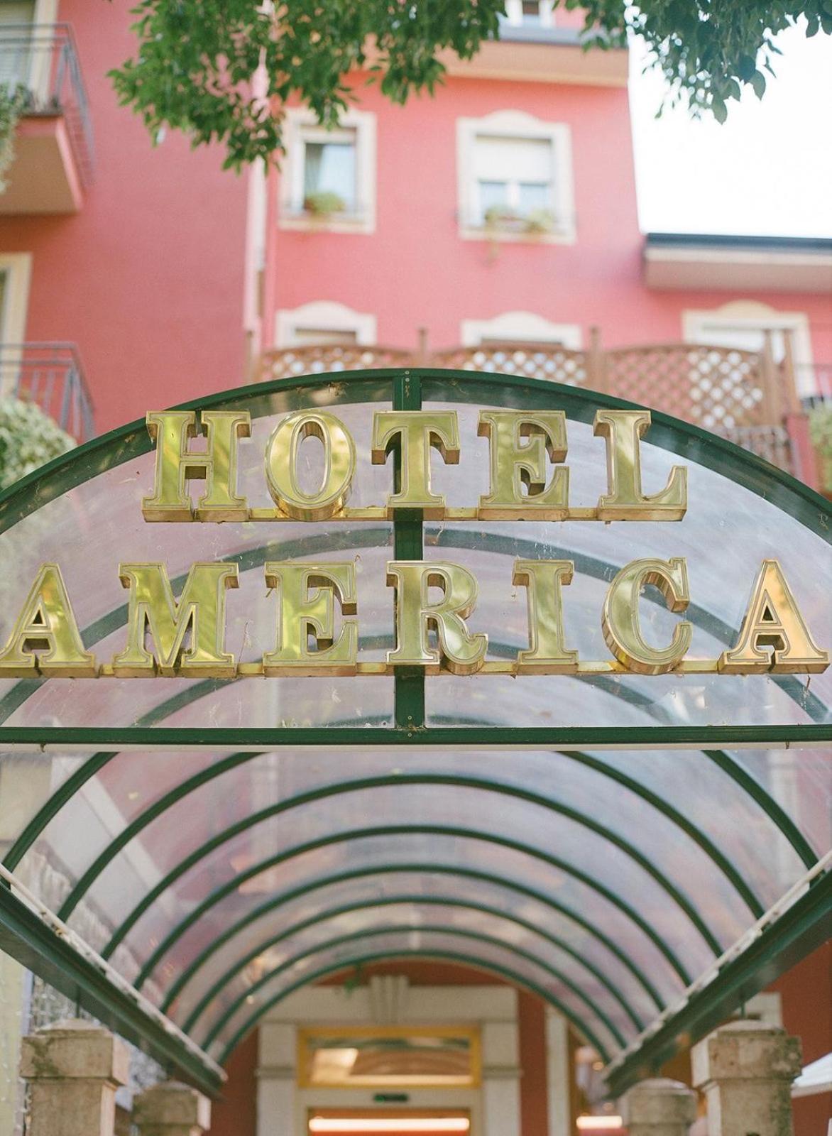 Hotel America Trento Esterno foto