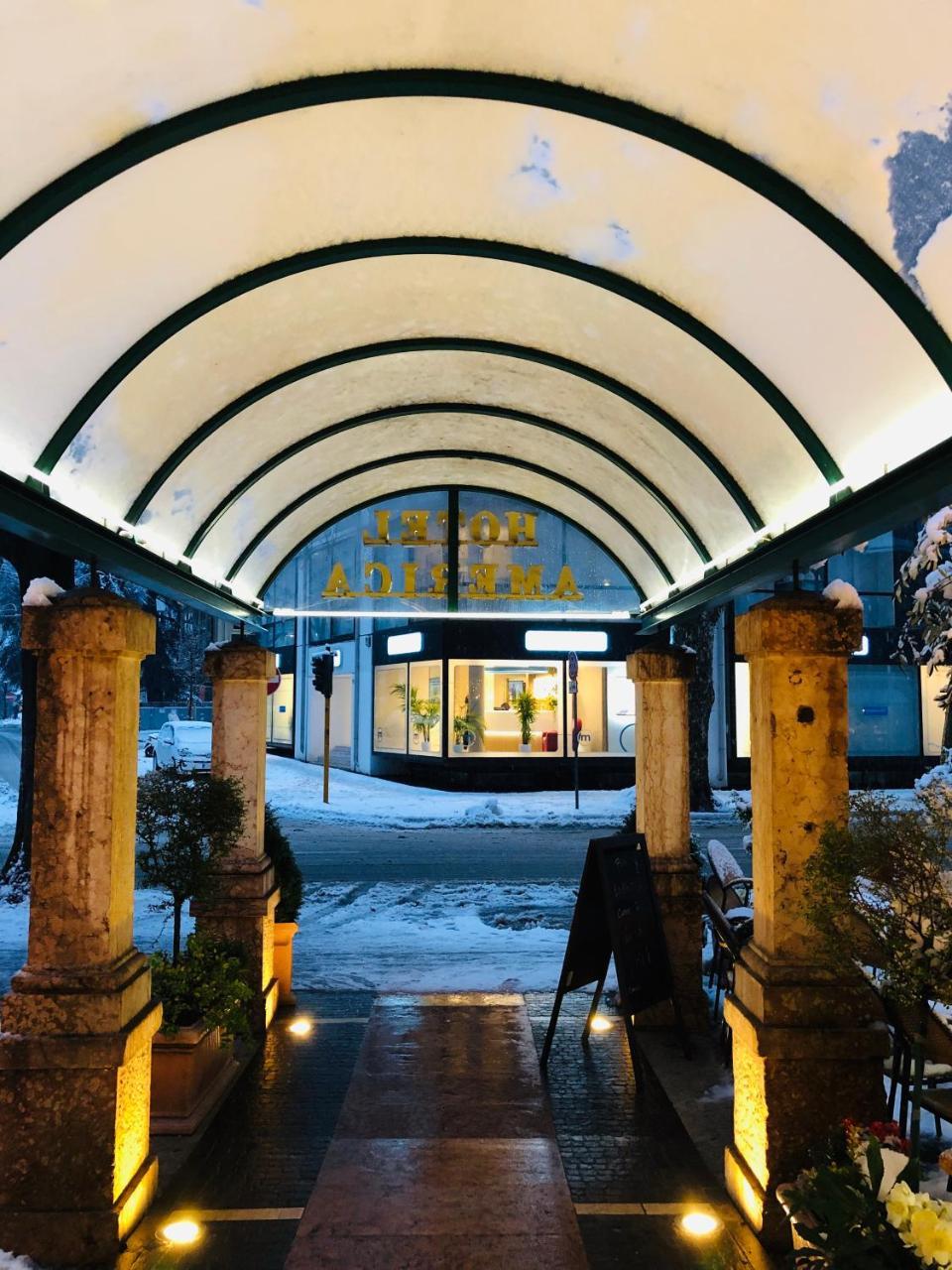 Hotel America Trento Esterno foto